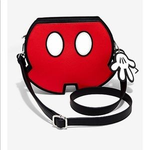 Disney Loungefly Mickey Mouse Shorts crossbody
